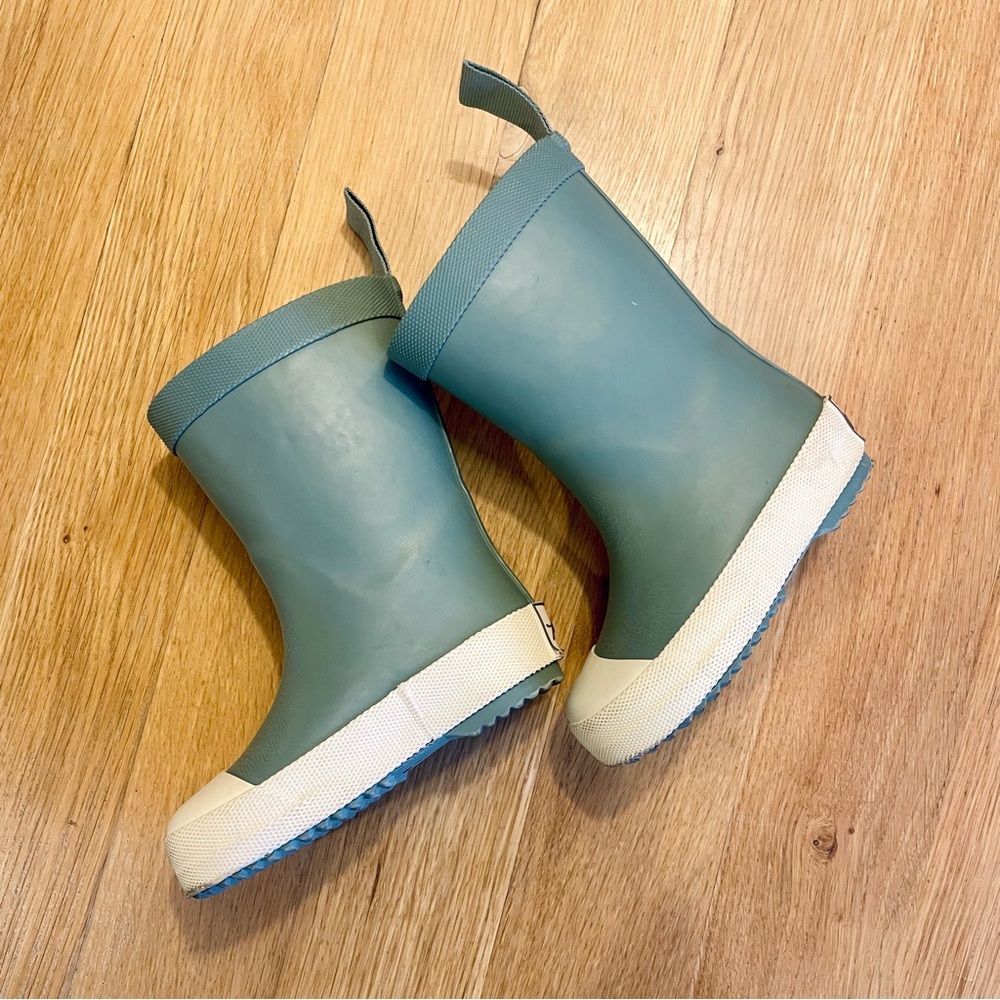 Pehr Toddler Waterproof Rain Boots - Green Size 7
